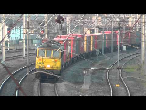 86638/86607 4m74 Coatbridge - Crewe liner,16th September 2014