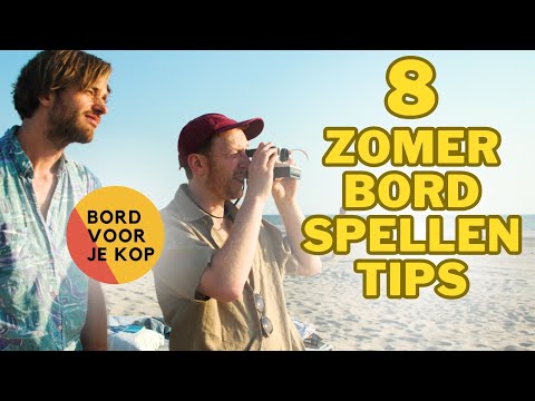 Zomer Spellen Special 2023 Bord Voor Je Kop Bordspellen Voor Op Vakantie