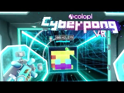 Cyberpong VR - HTC Vive Launch Trailer thumbnail