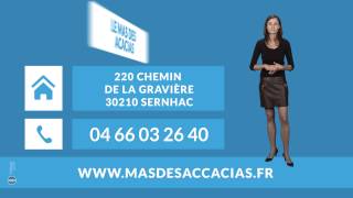 preview picture of video 'LE MAS DES ACACIAS : Restaurant cuisine au feu de Bois à Sernhac 30'