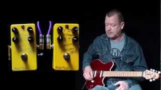 Video thumbnail for Bearfoot FX: SPARKLING YELLOW OVERDRIVES 1 & 2 by Brett Kingman