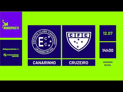 CANARINHO x CRUZEIRO | FINAL DE CRUZEIRO DO SUL | AO VIVO | 12/07/2026