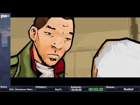 GTAMarathon 2021 - Grand Theft Auto: Chinatown Wars Any% by Redlof