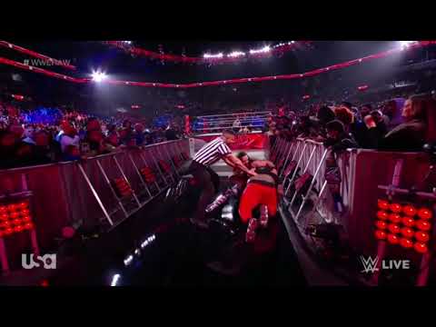 Fan Attacks Seth Rollins OMG RAW 11/22/21