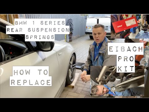 BMW 1 Series Fitting Rear Suspension Springs Eibach Pro Kit E82 Coupe Lowering Springs