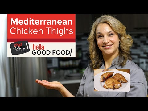 Crispy Mediterranean Chicken Thighs