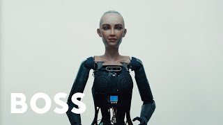 BOSS Sophia the Robot Welcomes You to BOSS Techtopia