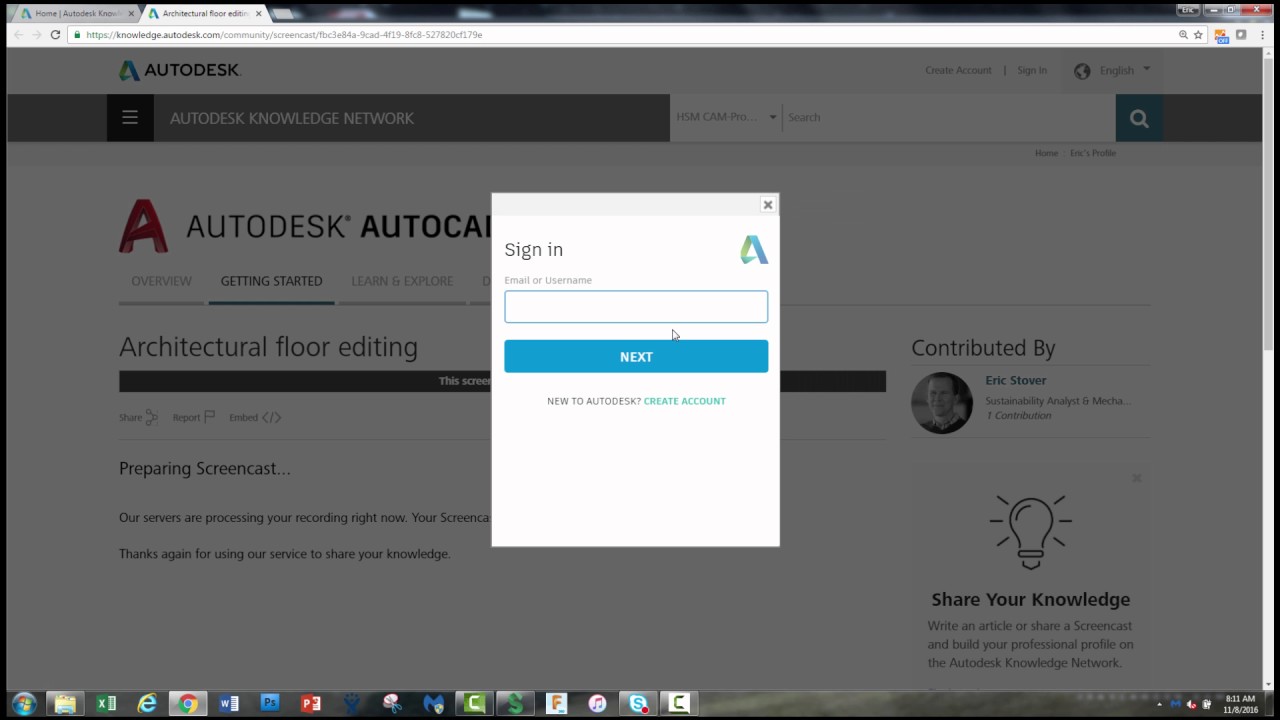 Autodesk Screencast How To