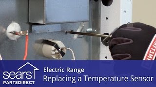 Replacing a Temperature Sensor in an Electric Range