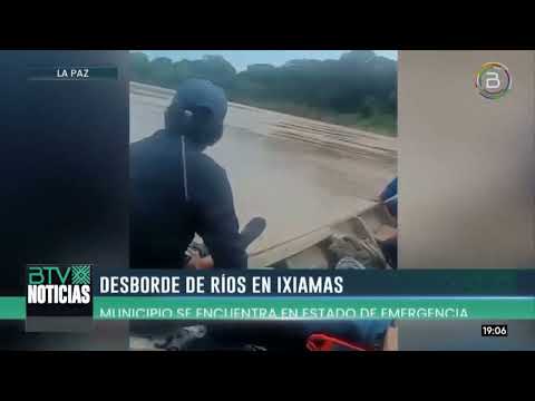 Ixiamas en emergencia: Desborde de ríos afecta sembradíos en tres distritos