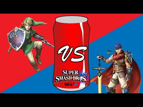Super Smash Bros VS - Link vs Ike