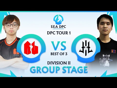 LILGUN vs Army Geniuses Game 1 (BO3) | DPC SEA Tour 1 Division II