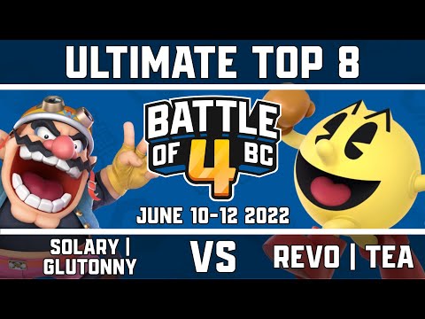 Solary | Glutonny vs Revo | Tea - Ultimate Singles Top 8 - Battle of BC 4
