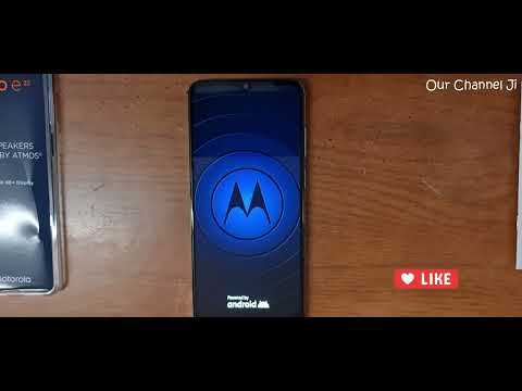 MOTOROLA Moto E22 Unboxing