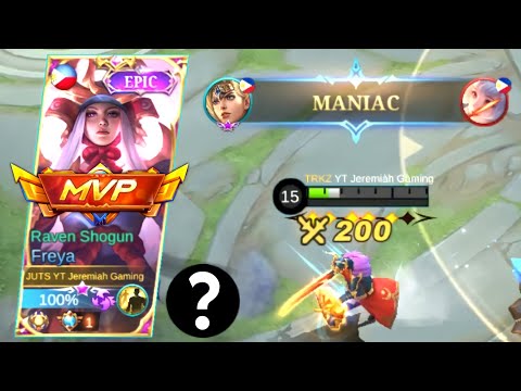 NEW ONE SHOT BUILD😮 | BROKEN ITEM | TOP 1 GLOBAL FREYA | FREYA BEST BUILD 2022 | MUST WATCH | MLBB✓