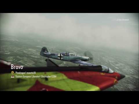 Ace Combat Infinity: Bf-109 G-10 vs F-35 Lightning II and F-22A Raptor