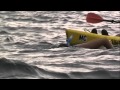Swims the Straits of Mackinac for the 4th time with.