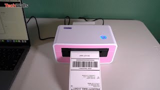 POLONO PL60 Thermal Label Printer Unboxing & Testing