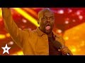 HILARIOUS Comedian Daliso Chaponda WINS GOLDEN BUZZER! | Britain's Got Talent 2017