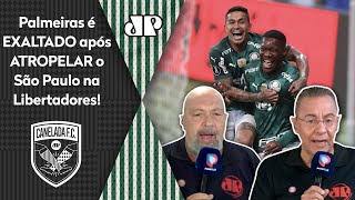 ‘A real é que o Palmeiras é melhor e deu um chocolate no São Paulo’; veja debate