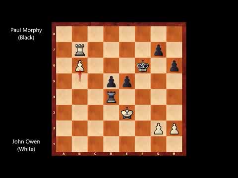 John Owen vs Paul Morphy - London (1858) #146