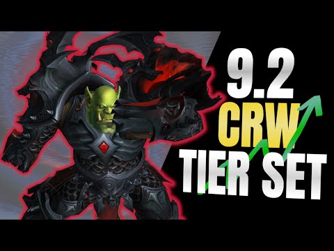 [9.2] Tier Set Bonuses = Crimson Rune Weapon Stonks Rising!! | Blood Death Knight Mythic Plus