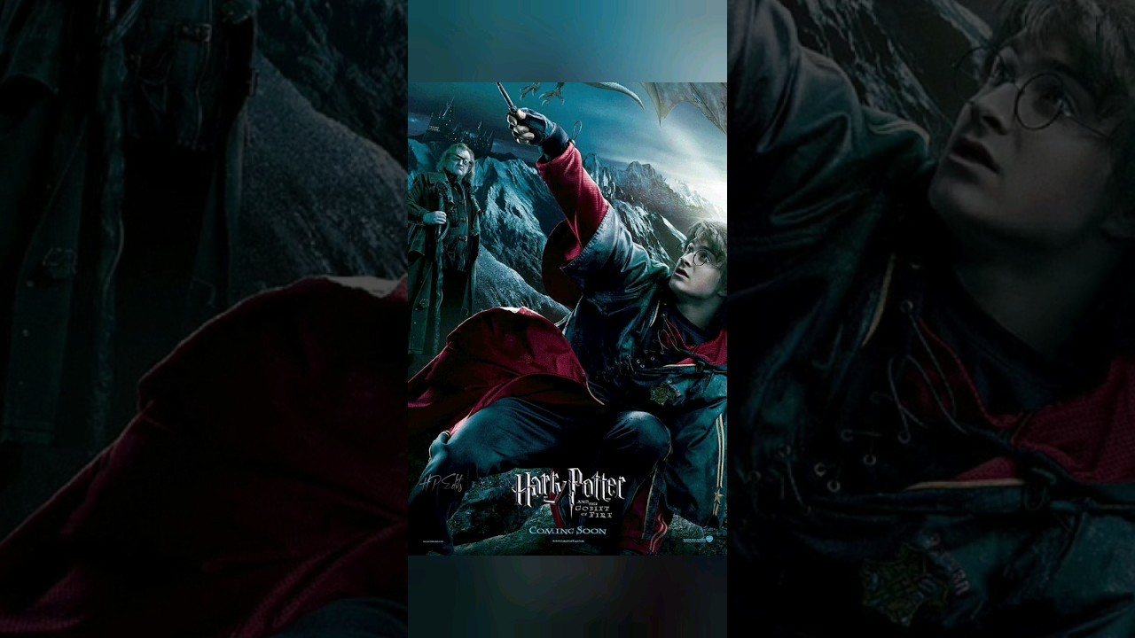 Harry Potter and the Goblet of Fire posters 🔥 #dumbledore #harrypotter #hogwarts