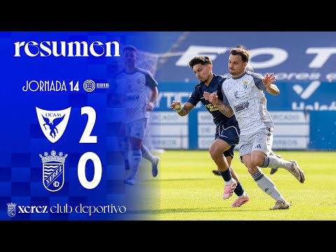 Resumen del UCAM Murcia CF 2-0 Xerez CD