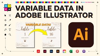 Variable Data in Adobe Illustrator