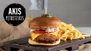 Asian Mushroom Burger | Akis Petretzikis by Akis Kitchen