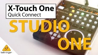 Video thumbnail for X-Touch One - Set up with Studio One by Behringer Knowledge Base