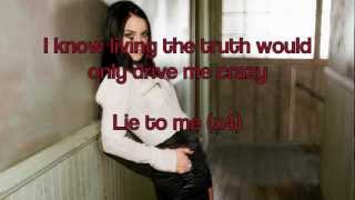 Lie to Me (Lyrics) - JoJo [Jumping Trains] {HQ Studio Version}