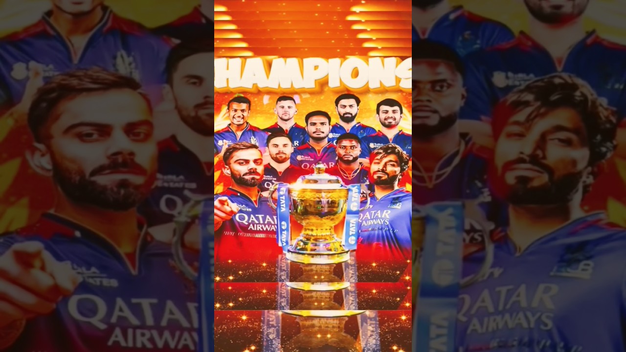 🏆 RCB Champions 2026 ❤️ Virat Kohli Dream Finally Complete! 🔥 #shorts #viral