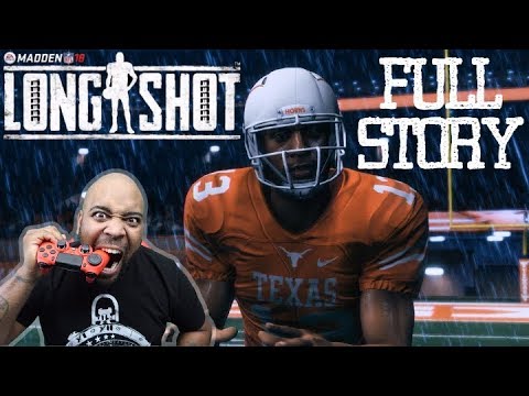 MADDEN 18 LONGSHOT FULL STORY STREAM GAMEPLAY WALKTHROUGH! WIN A FREE COPY OF MADDEN NFL 18 GIVEAWAY