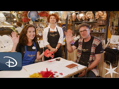 Adventure Moments: Meet The Artists Who Create Venetian Carnival Masks | Adventures by Disney