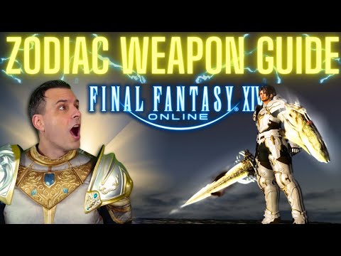 Final Fantasy XIV ARR Zodiac Relic Weapon Guide!