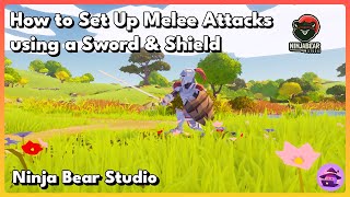 How to Set Up Melee Attacks using Sword & Shield in Unreal Engine 5 - Ninja Bear Studio