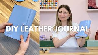 DIY Leather Journal Tutorial | Beginner Leathercraft Project