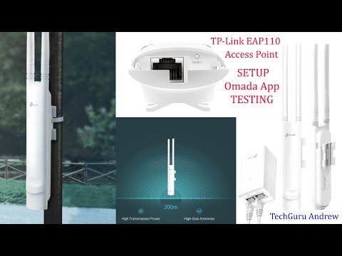 TP-Link EAP110-Outdoor 300Mbps Wireless N Outdoor Access Point SETUP