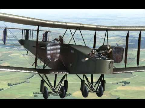 RoF Handley Page 0-400 vs. Fokker DVIIF.wmv