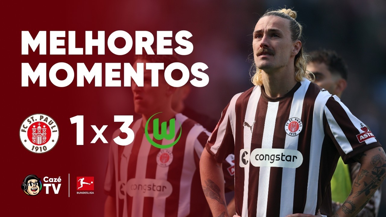 MELHORES MOMENTOS: ST. PAULI 1 X 3 WOLFSBURG | BUNDESLIGA 2025/2026 | 34ª RODADA