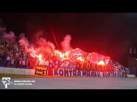 Torcida Split / NK Osijek - HNK Hajduk Split 1:0 (6. kolo HT Prva Liga)