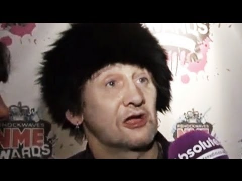 Shane Macgowan lives up to his reputation at the NME Awards