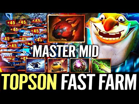 🔥 TOPSON Techies MID Biggest Stack Fast Farm — Heart + Ethereal Blade 100% Master Build Dota 2 Pro