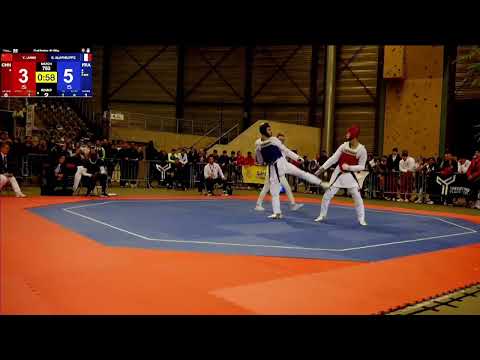 Yushuai Liang (CHN) vs Souleyman Alaphilippe (FRA) - Men Final -63kg - Belgian Open 2023