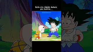 GOKU ERA RÁPIDO DEMAIS PRO KURIRIN 😂