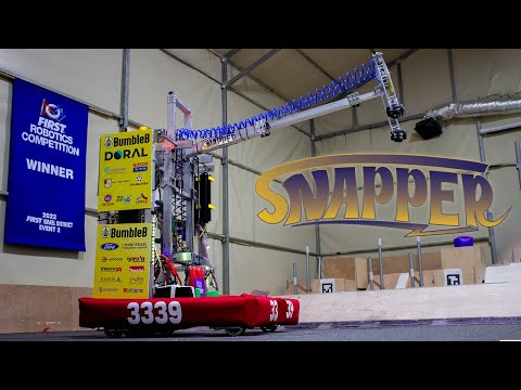 BumbleB 3339 FRC Robot Reveal 2023 - SNAPPER