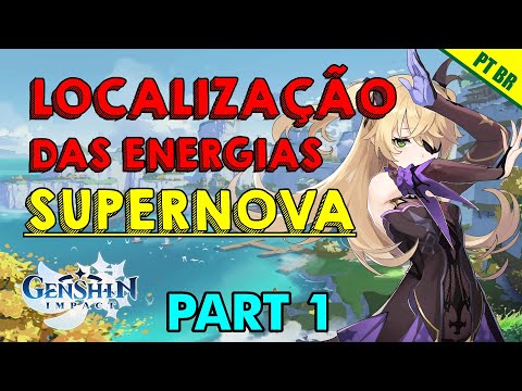 Genshin Impact - Luz Estelar da Capa do Juramento (Localização das Energias de Supernova) - Part 1