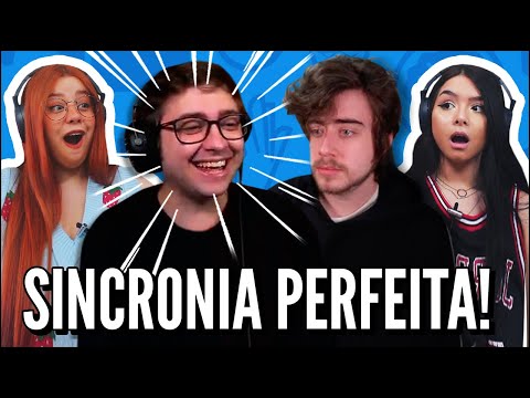 QUANDO TEM UMA SINCRONIA PERFEITA NA LIVE - CLIPS TV(JOVENS REAGEM)