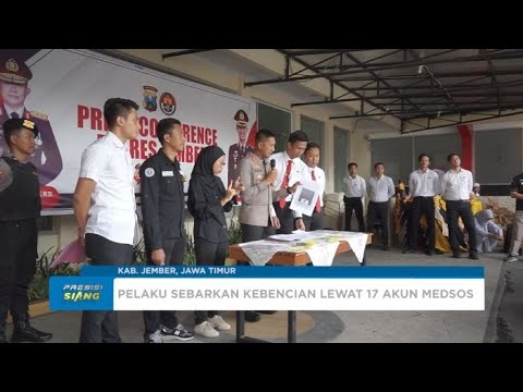 POLRES JEMBER TANGKAP PELAKU UJARAN KEBENCIAN TERKAIT SARA